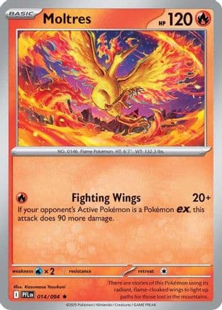 Moltres [Reverse Holo] #14
