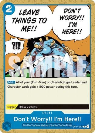 Don'T Worry!! I'M Here OP14-057