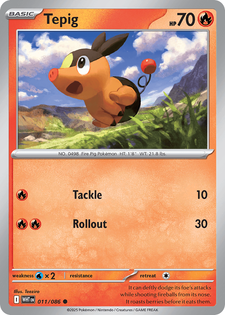 Tepig [Poke Ball] #11