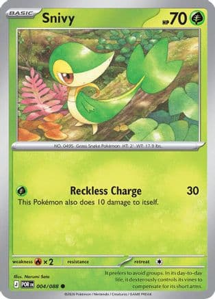Snivy [Reverse Holo] #4