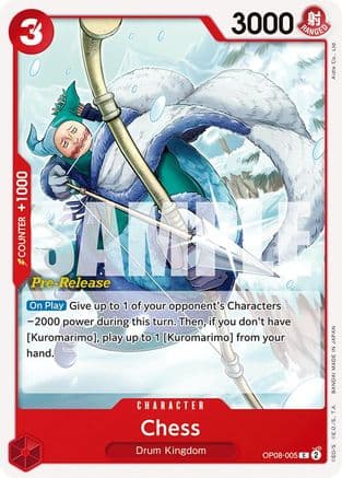 Chess [Pre-Release] OP08-005