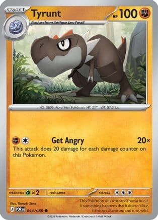 Tyrunt [Reverse Holo] #44