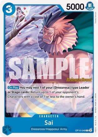 Sai [Release Event] OP10-048