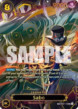 Sabo [SP] OP07-118