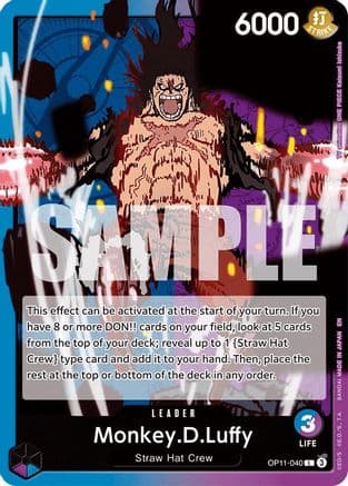 Monkey.D.Luffy OP11-040