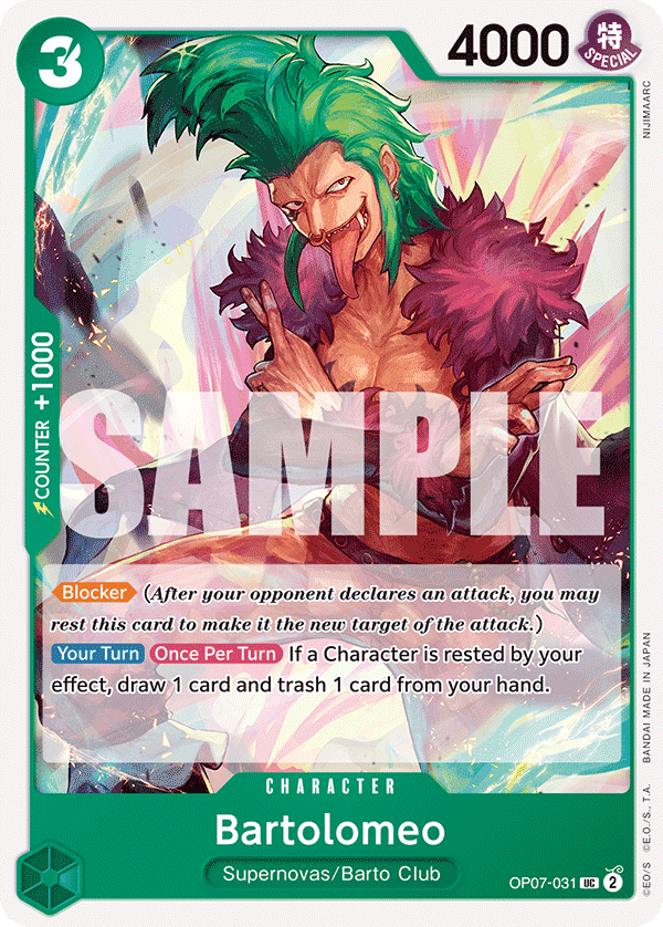 Bartolomeo [Foil PRB-02] OP07-031