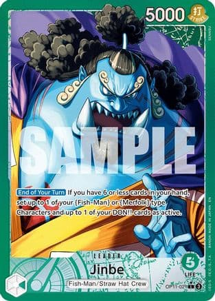 Jinbe [Alternate Art] OP11-021