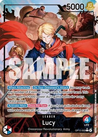 Lucy [Alternate Art] OP15-002