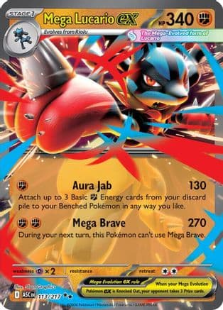 Mega Lucario ex #113