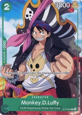 Monkey.D.Luffy [Welcome Pack Vol. 2] ST16-005