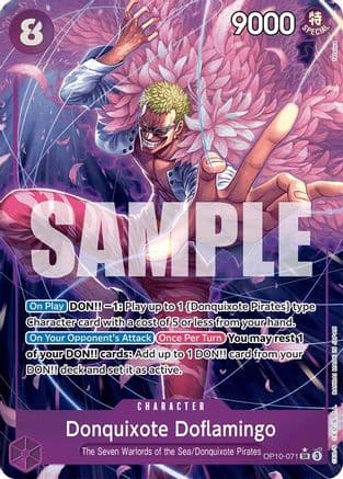 Donquixote Doflamingo [Alternate Art] OP10-071