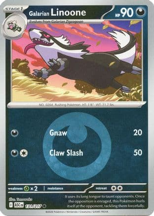 Galarian Linoone [Energy] #131