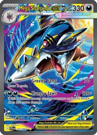 Mega Sharpedo ex #127