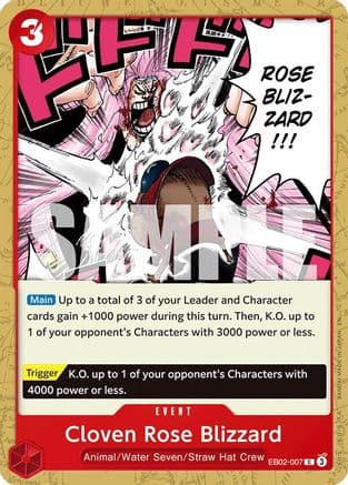 Cloven Rose Blizzard EB02-007