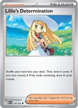 Lillie's Determination [Reverse Holo] #119