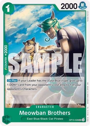 Meowban Brothers OP15-028