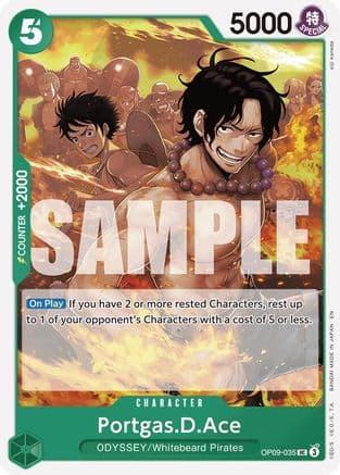 Portgas.D.Ace [Reprint] OP09-035