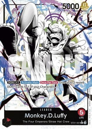 Monkey.D.Luffy [Parallel Foil] ST21-001