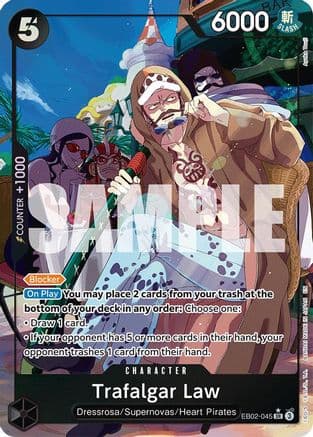Trafalgar Law [Alternate Art] EB02-045