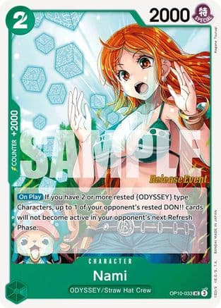 Nami [Release Event] OP10-033