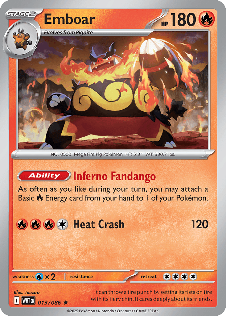 Emboar [Prize Pack] #13