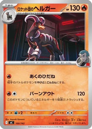 Team Rocket's Houndoom #100