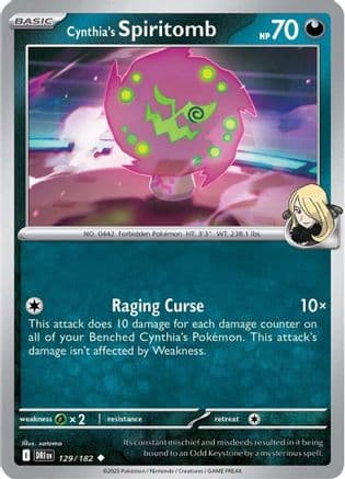 Cynthia's Spiritomb #129