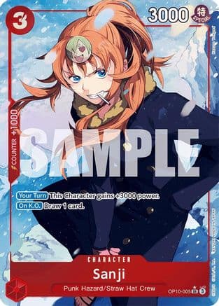 Sanji [Alternate Art] OP10-005