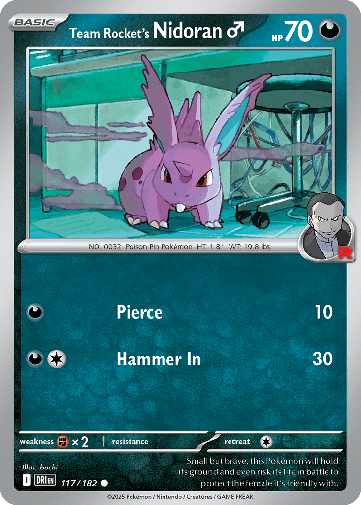 Team Rocket's Nidoran #117