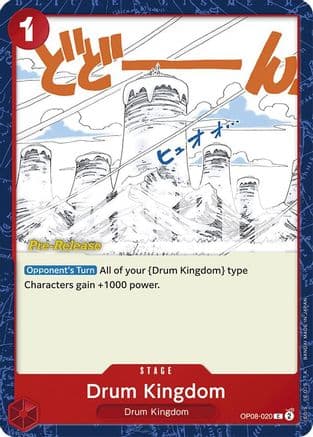 Drum Kingdom [Pre-Release] OP08-020