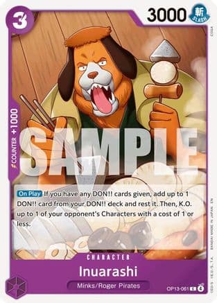 Inuarashi OP13-061