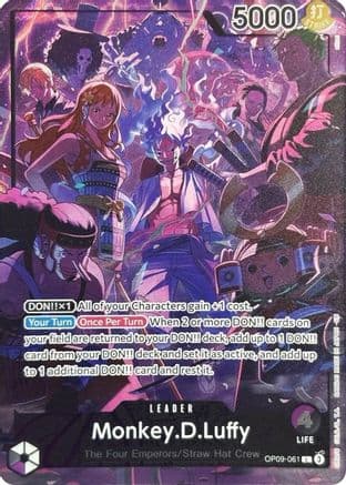 Monkey.D.Luffy [2nd Anniversary] OP09-061