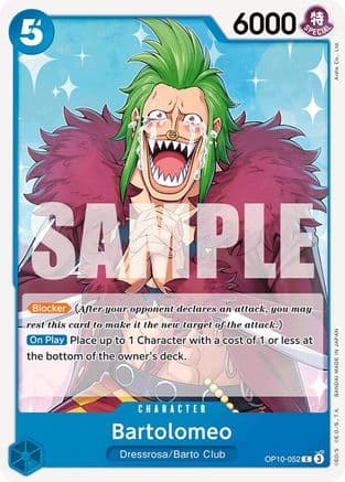 Bartolomeo OP10-052