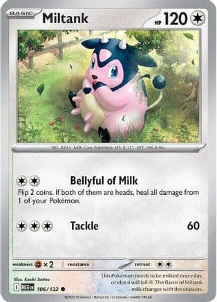 Miltank [Reverse Holo] #106