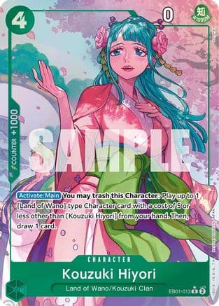 Kouzuki Hiyori [Alternate Art] EB01-013