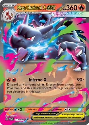 Mega Charizard X ex #13