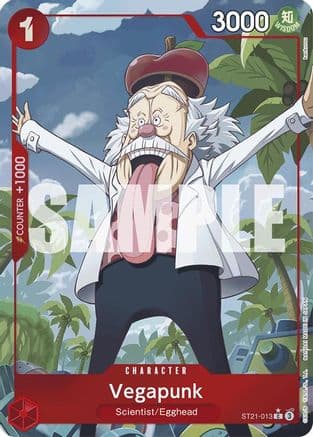 Vegapunk [Alternate Art Foil] ST21-013