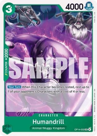 Humandrill OP14-032