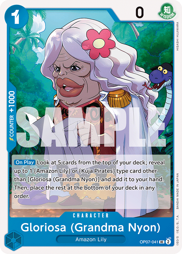 Gloriosa Grandma Nyon OP07-041