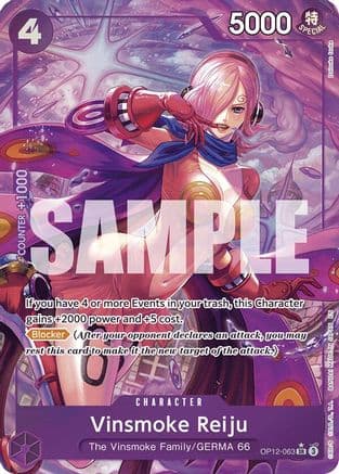 Vinsmoke Reiju [Alternate Art] OP12-063