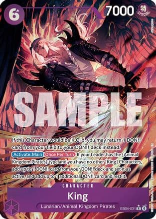 King [Alternate Art] EB04-031