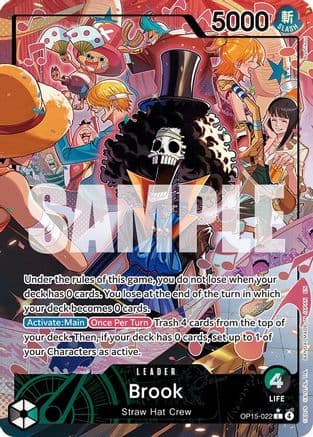 Brook [Alternate Art] OP15-022