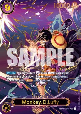 Monkey.D.Luffy [SP] OP09-119