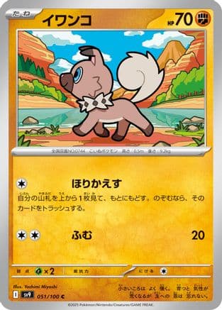 Rockruff #51