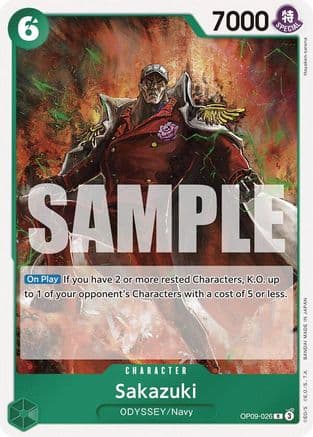 Sakazuki [Foil] OP09-026