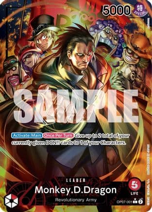 Monkey.D.Dragon [Alternate Art] OP07-001
