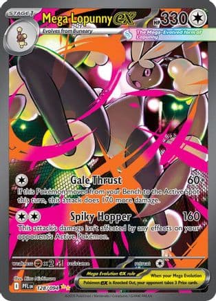 Mega Lopunny ex #128