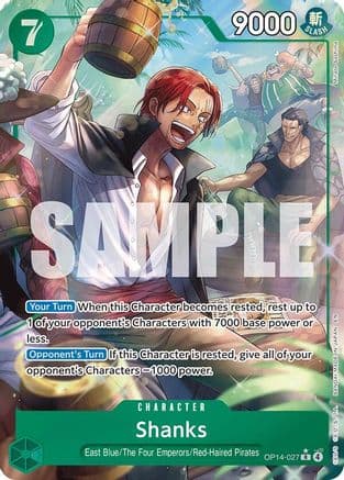Shanks [Alternate Art] OP14-027