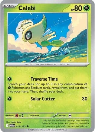 Celebi [Reverse Holo] #12