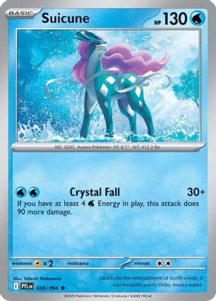 Suicune [Reverse Holo] #26